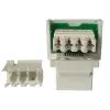 Модуль Keystone RJ12 UTP кат.3 tooless Hypernet (KJT-3-2) изображение 3