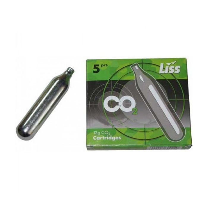 Балон СО2 Liss 12g 5 шт/уп (1752.00.67)