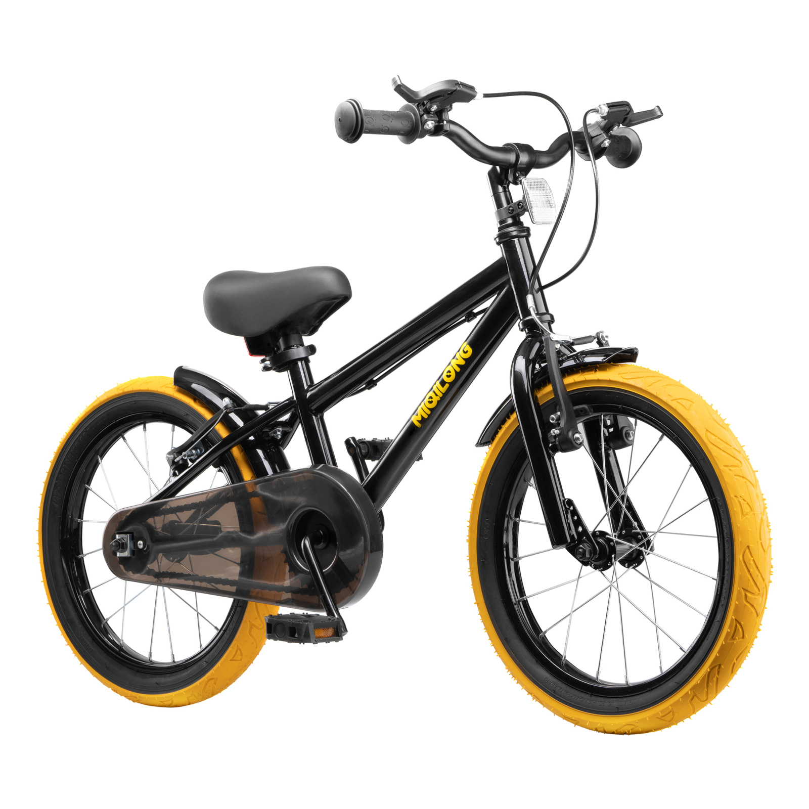 Детский велосипед Miqilong ST Черный 16` (ATW-ST16-BLACK) изображение 2