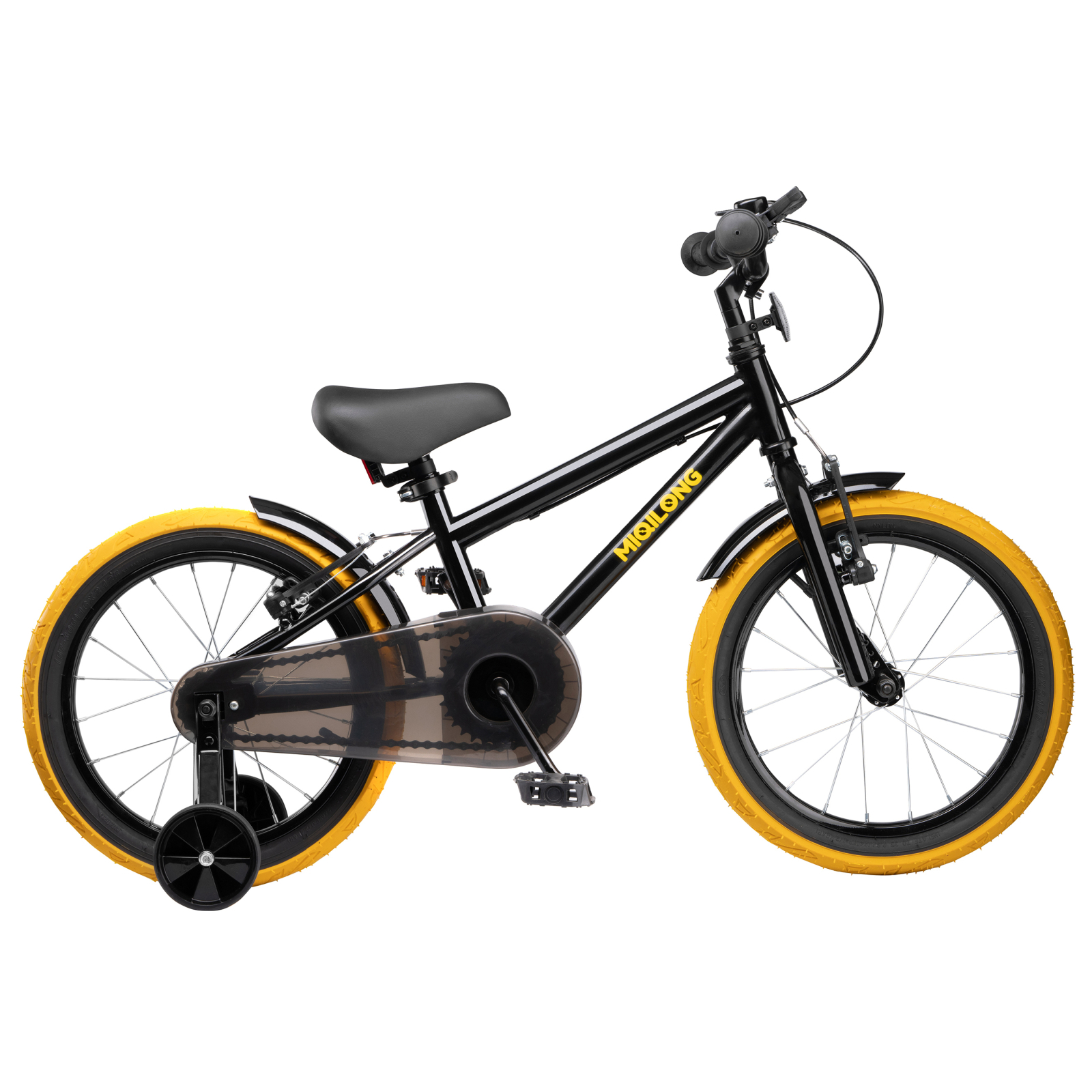 Детский велосипед Miqilong ST Черный 16` (ATW-ST16-BLACK) изображение 3