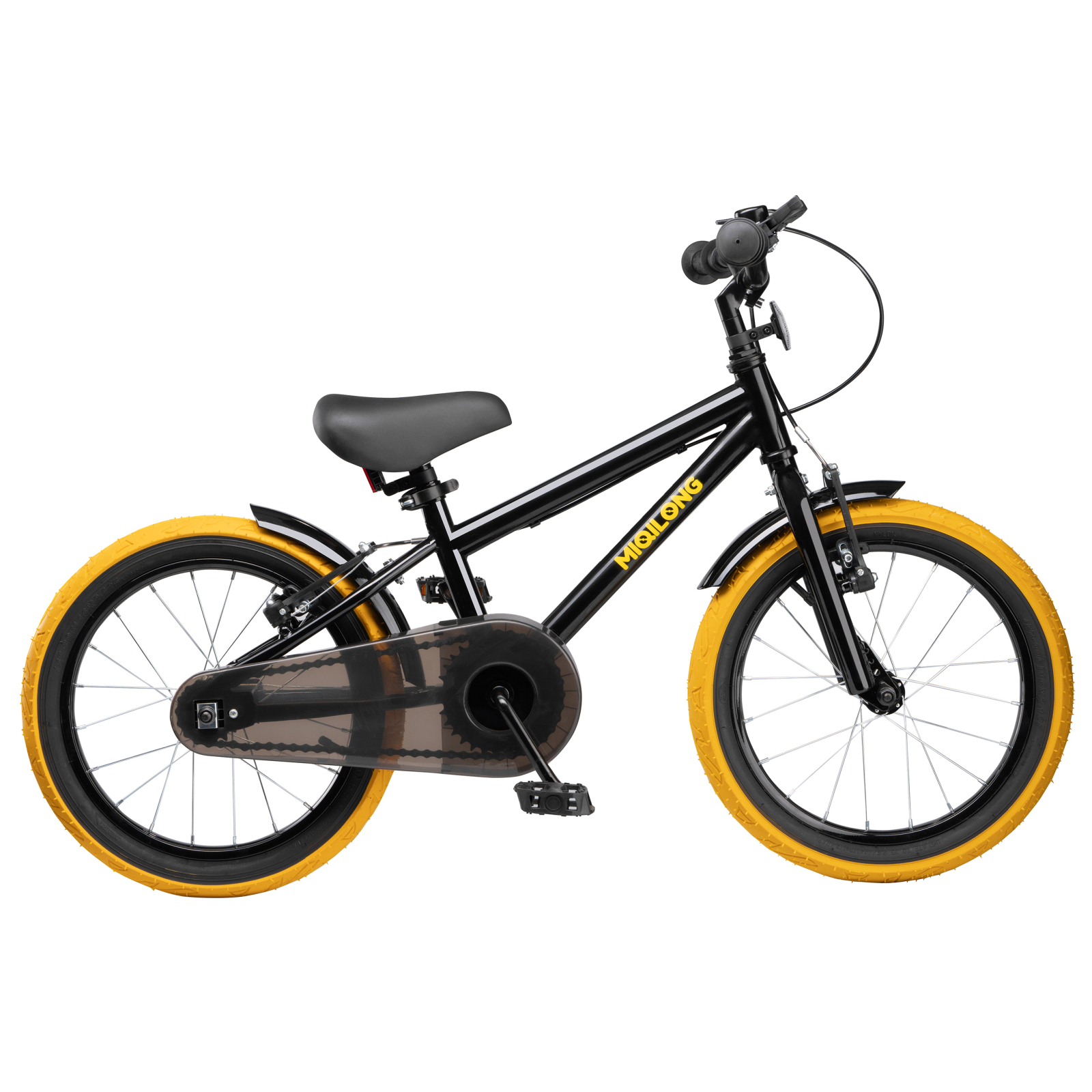 Детский велосипед Miqilong ST Черный 16` (ATW-ST16-BLACK) изображение 4