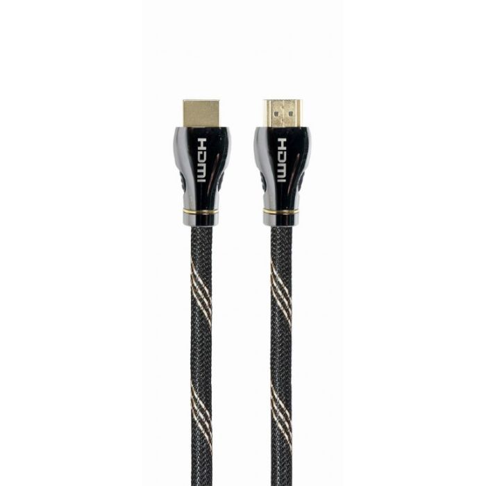 Кабель мультимедійний HDMI to HDMI 1.0m V.2.1 Premium Cablexpert (CCBP-HDMI8K-1M)