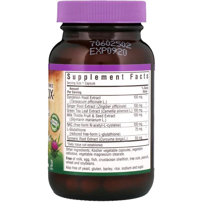 Травы Bluebonnet Nutrition Комплекс для Детоксикации Печени, Liver Detox, Targeted Choi (BLB2020) изображение 2
