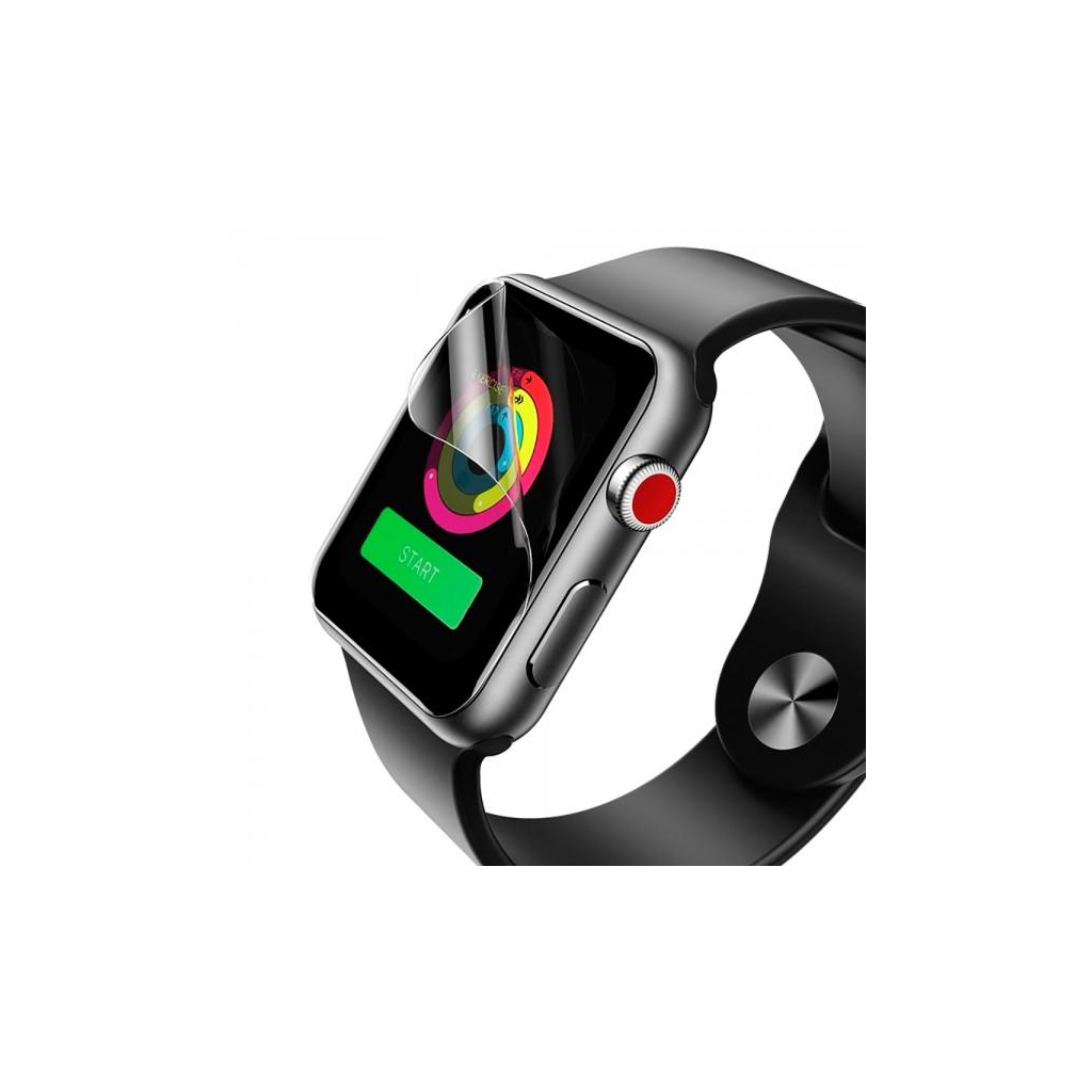 Пленка защитная Devia Premium Apple Watch Series 1,2,3 - 42mm 2 pcs. (DV-GDR-APL-WS1-42M) изображение 2