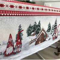 Скатерть Прованс гобеленовая Snowfall 135х180 см (23408) изображение 3