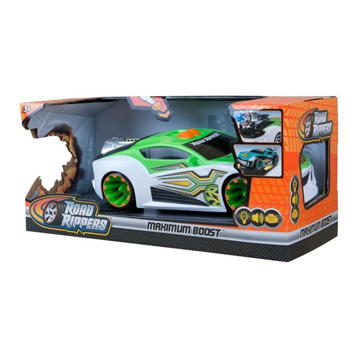 Машина Road Rippers Максимальное ускорение зеленая с эффектами (20052) изображение 5