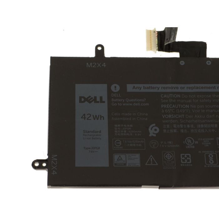 Аккумулятор для ноутбука Dell Latitude 5285 J0PGR, 42Wh (5250mAh), 4cell, 7.6V, Li-ion (A47681) изображение 2