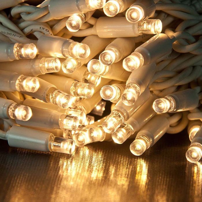 Гирлянда ColorWay 10м 100Led IP65 теплый белый свет (CW-GO-100L10WW) изображение 5