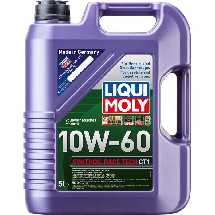 Моторна олива Liqui Moly Synthoil Race Tech GT1 10W-60  4л. (7535)