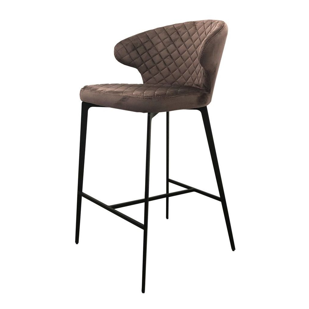 Кухонный стул Concepto Keen полубарный стил грей (HBC753A-V17-STEEL GREY)