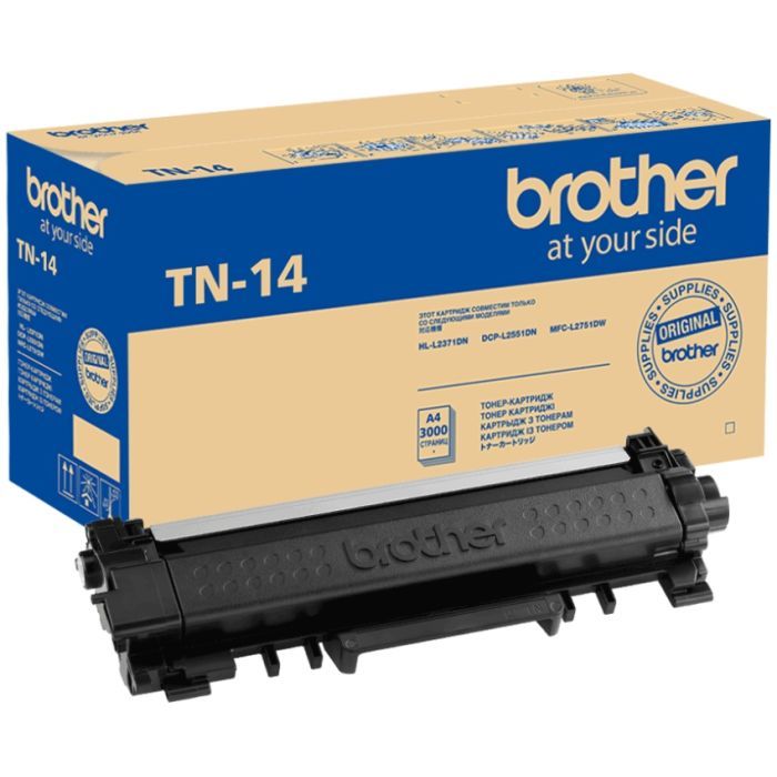 Картридж Brother TN14 для HL-L2371, DCP-L2551, 4.5K (TN14)