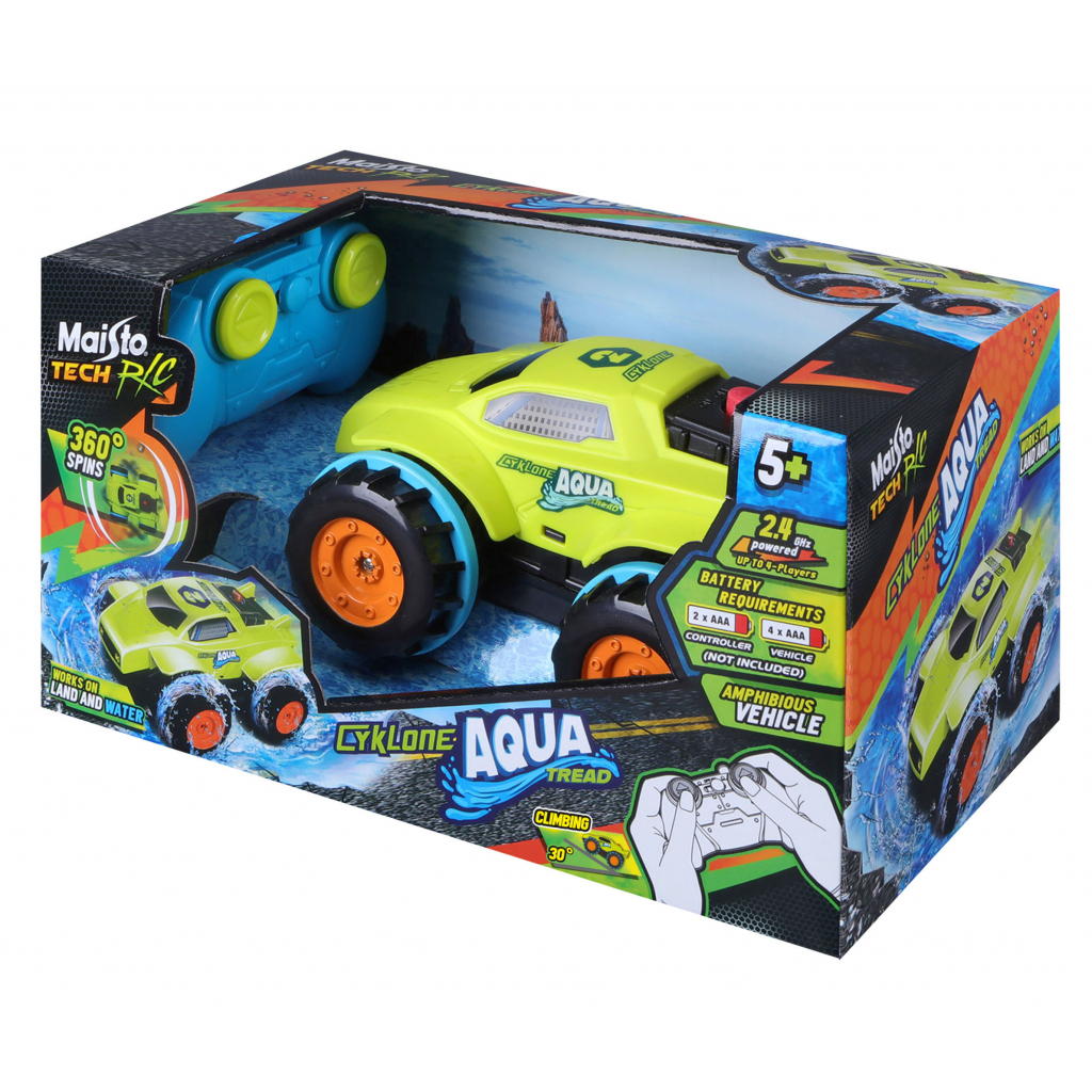 Радиоуправляемая игрушка Maisto Cyklone Aqua Зелёная (82142 Green) изображение 6