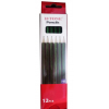 Олівець графітний H-Tone НВ, з гумкою, чорний із зеленим, уп. 12 шт (PENCIL-HT-JJ30128) зображення 2