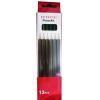 Карандаш графитный H-Tone НВ, с резинкой, черный с зеленым, уп. 12 шт (PENCIL-HT-JJ30128) изображение 2
