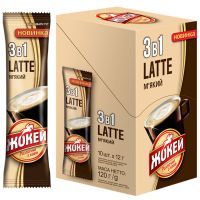 Кофе Жокей растворимая 3в1, 12г*10 стик, "Latte" (jk.108276)