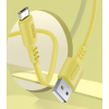 Дата кабель USB 2.0 AM to Micro 5P 1.0m soft silicone yellow ColorWay (CW-CBUM043-Y) зображення 5