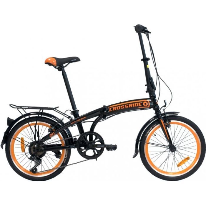 Велосипед Crossride City Folding 20" рама-12,5" St Orange (0817-2)