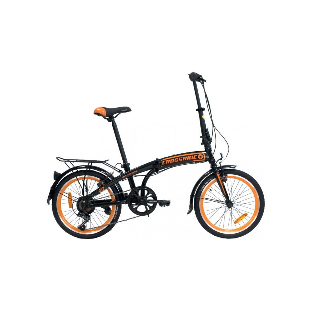 Велосипед Crossride City Folding 20" рама-12,5" St Orange (0817-2)