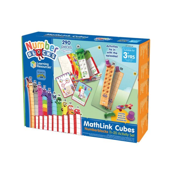 Обучающий набор Learning Resources серии Numberblocks - Учимся считать Mathlink Cubes (LSP0950-UK)