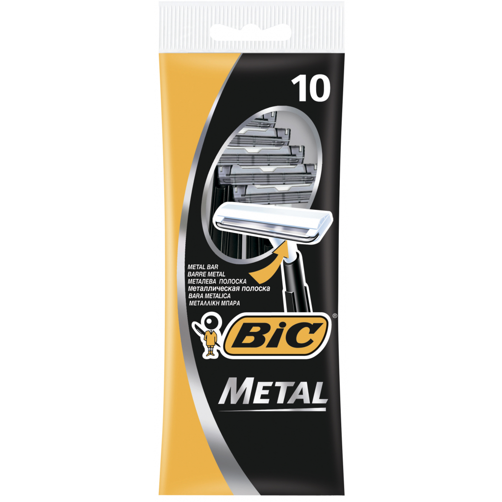 Бритва Bic Metal 5 шт. (3086125705416)