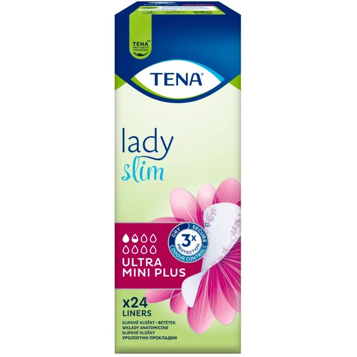 Урологические прокладки Tena Lady Slim Ultra Mini Plus 24 шт. (7322541116433) изображение 2