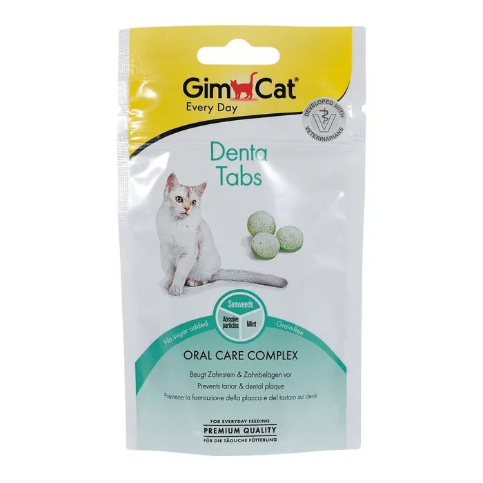 Вітаміни для котів GimCat Every Day Dental 40 г (4002064420615)