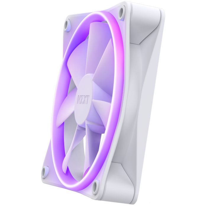 Кулер для корпуса NZXT F120RGB Single (White) (RF-R12SF-W1) изображение 3
