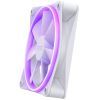 Кулер для корпуса NZXT F120RGB Single (White) (RF-R12SF-W1) изображение 3