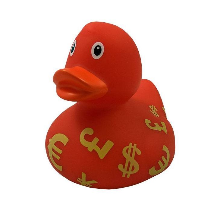 Игрушка для ванной Funny Ducks Утка Валюта (L1996)