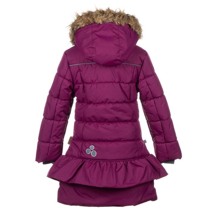 Пальто детское Huppa WHITNEY 12460030 бордовый 116 (4741468685816) изображение 2