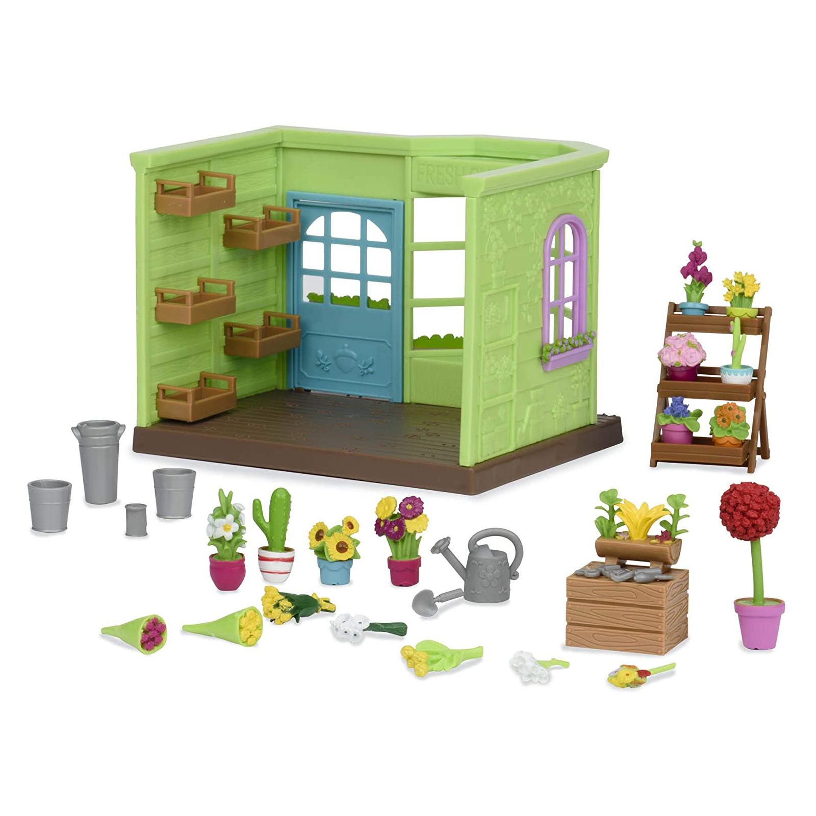 Игровой набор Li'l Woodzeez Цветочный магазин, маленький (WZ6621Z) изображение 3