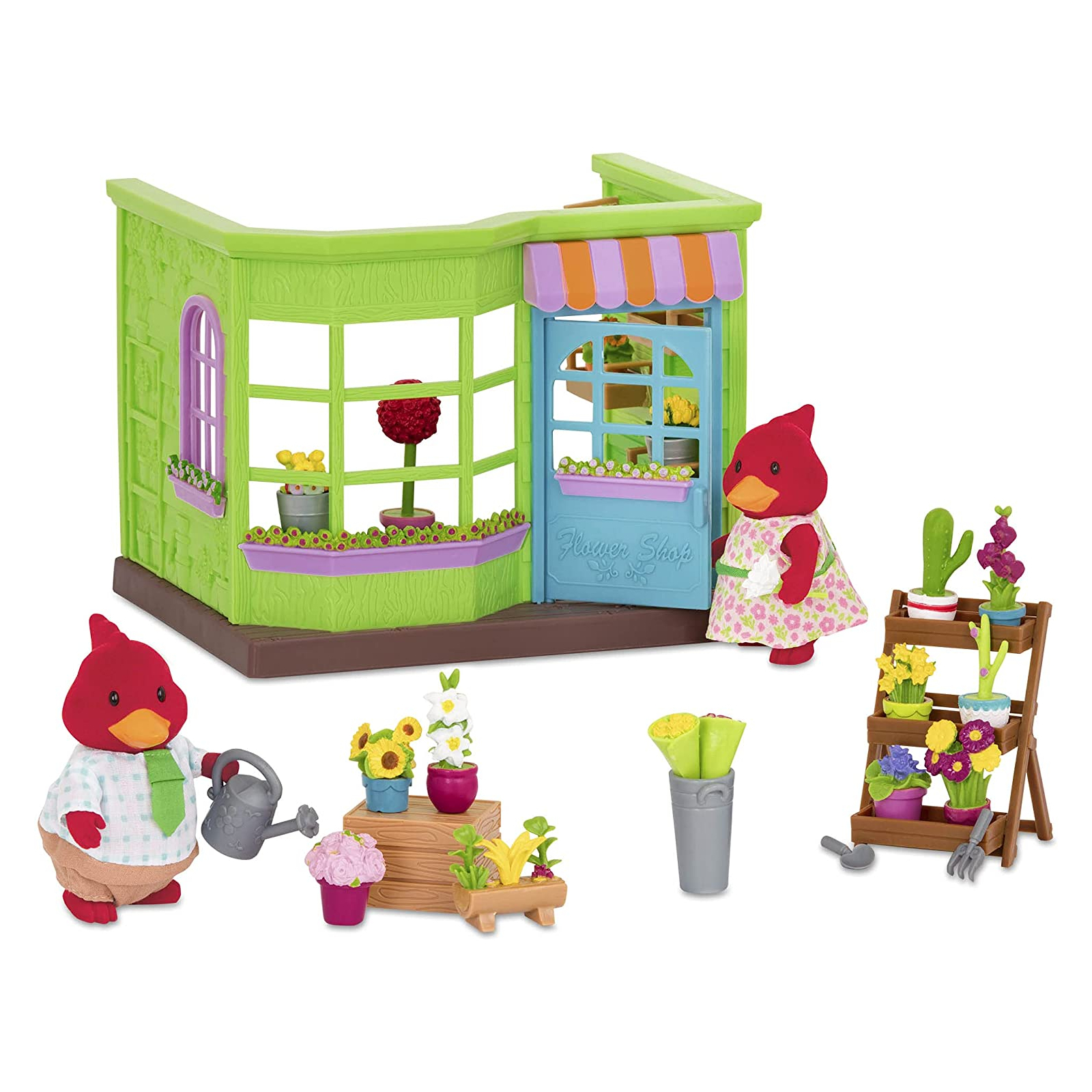 Игровой набор Li'l Woodzeez Цветочный магазин, маленький (WZ6621Z) изображение 4