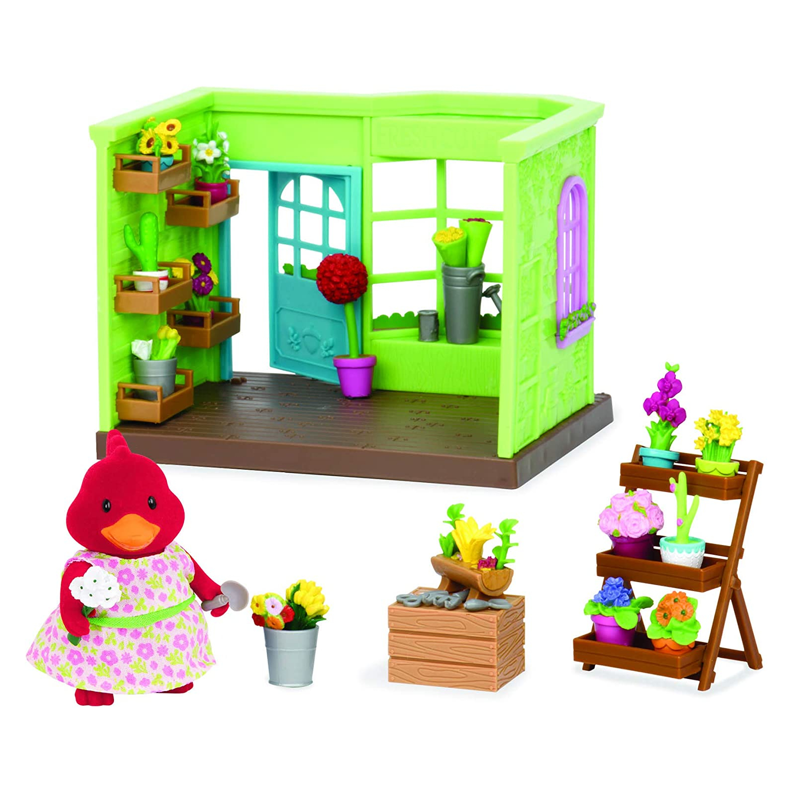 Игровой набор Li'l Woodzeez Цветочный магазин, маленький (WZ6621Z) изображение 5