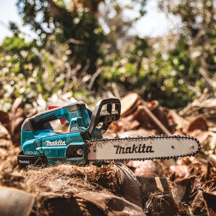 Ланцюгова пила Makita LXT, 18В+18В, 300мм (без АКБ та ЗП) (DUC306Z) зображення 4