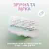 Клавиатура Logitech G715 Aurora Wireless Gaming GX Brown Lightspeed/Bluetooth UA Off-White (920-010465) изображение 2