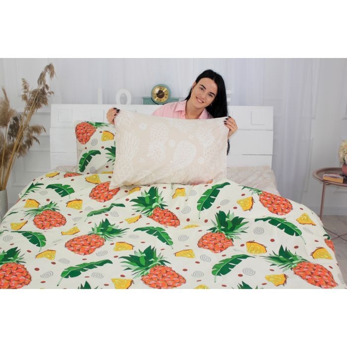Постільна білизна MirSon Бязь 17-0263 Ananas 110х140 (2200002033855) зображення 4
