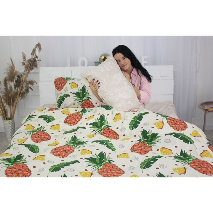 Постільна білизна MirSon Бязь 17-0263 Ananas 110х140 (2200002033855) зображення 5