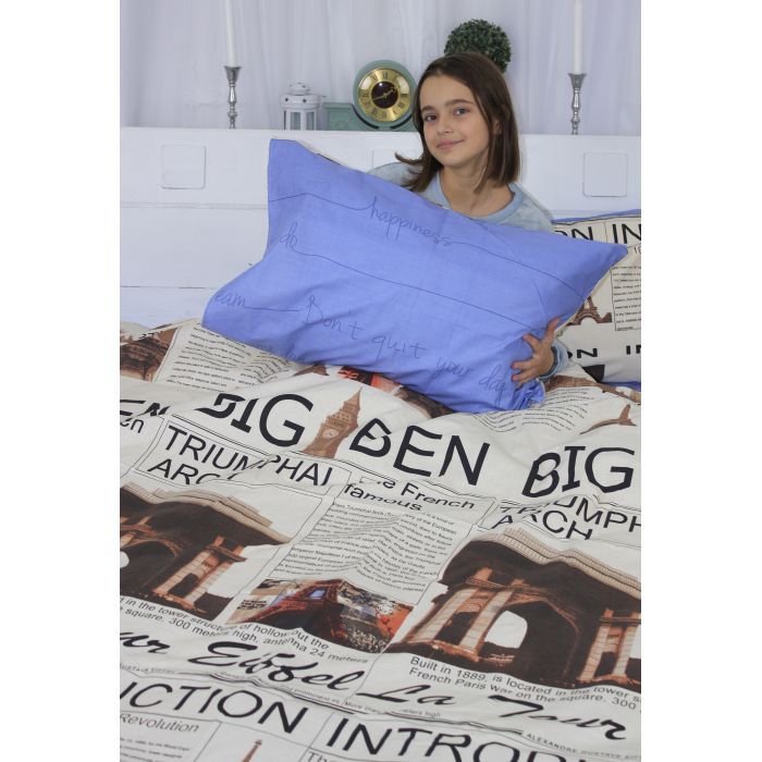 Постільна білизна MirSon Бязь 17-0536 Big Ben 2х143х210 (2200003791372) зображення 5