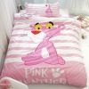 Постільна білизна MirSon Бязь Premium 17-0110 Pink Pantere 2х143х210 (2200001612174)