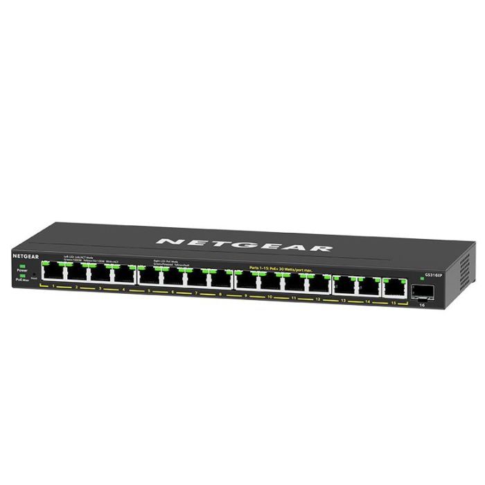 Коммутатор сетевой Netgear GS316EP-100PES изображение 2