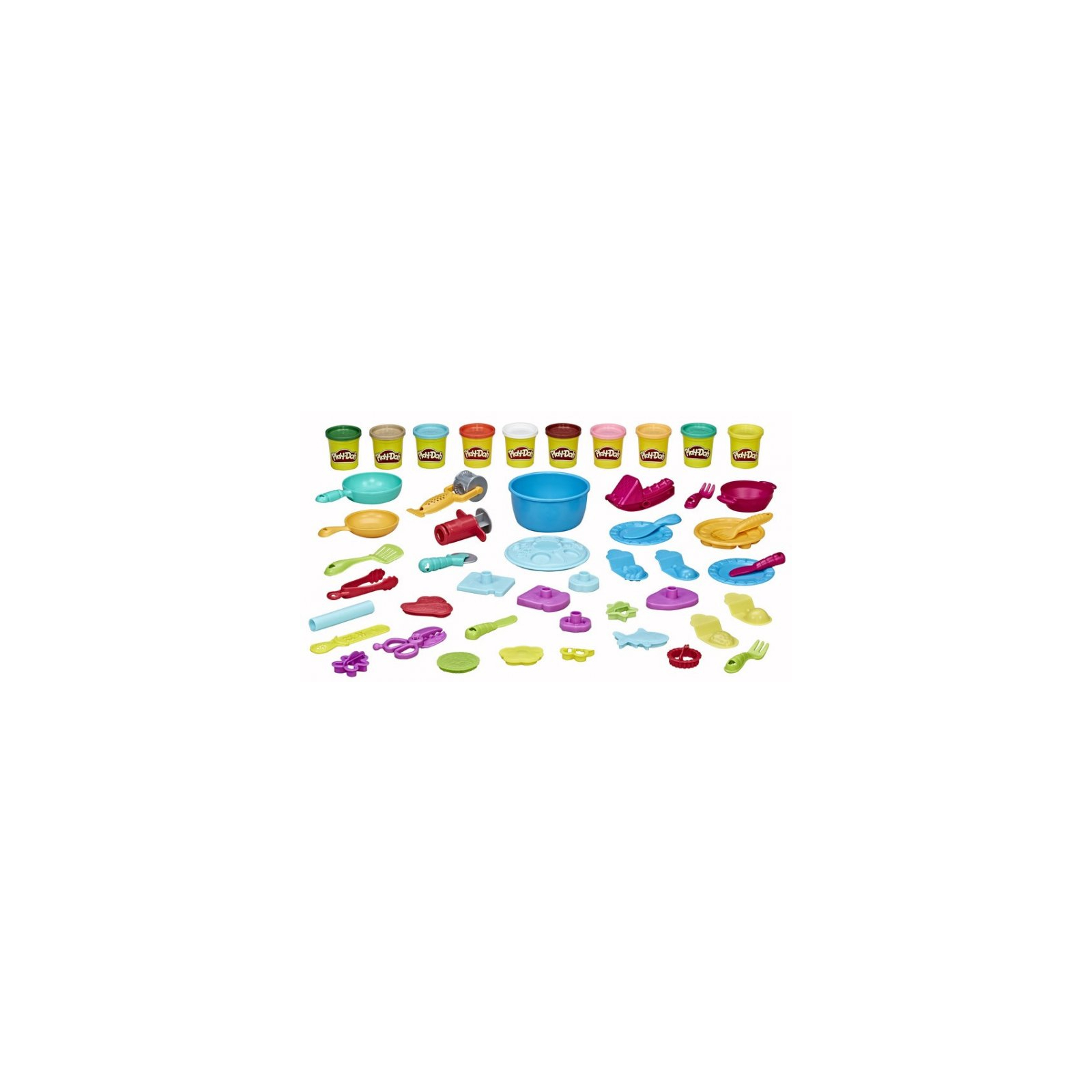 Набір для творчості Hasbro Play-Doh Меганабір кухаря (C3094) зображення 2