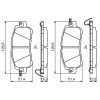 Гальмівні колодки Bosch 0986494832