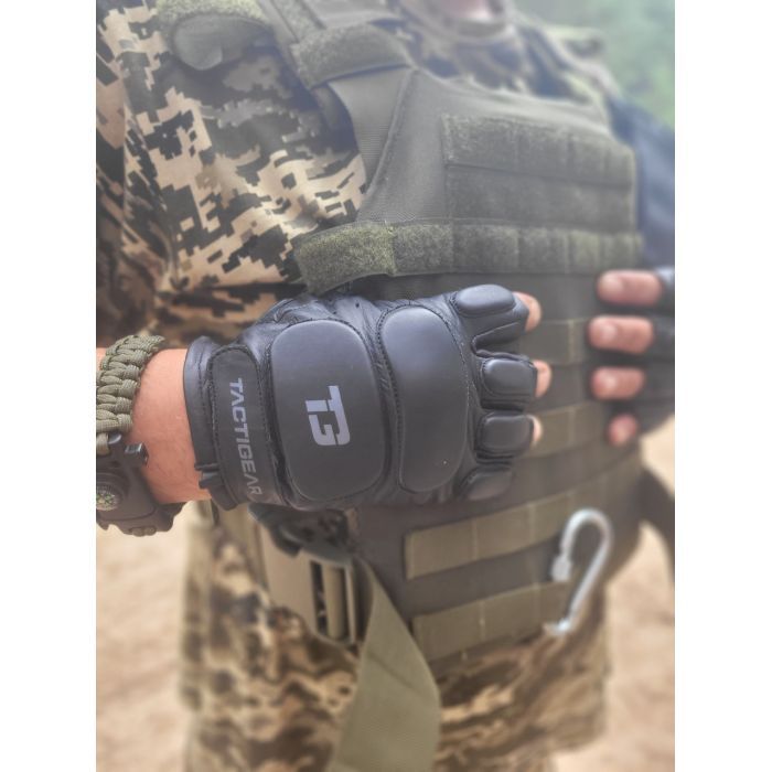 Тактичні рукавички Tactigear PS-8801 Patrol Black L (8801BK4-L/8801BK3-L) зображення 2