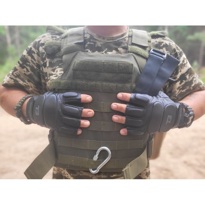 Тактичні рукавички Tactigear PS-8801 Patrol Black L (8801BK4-L/8801BK3-L) зображення 3