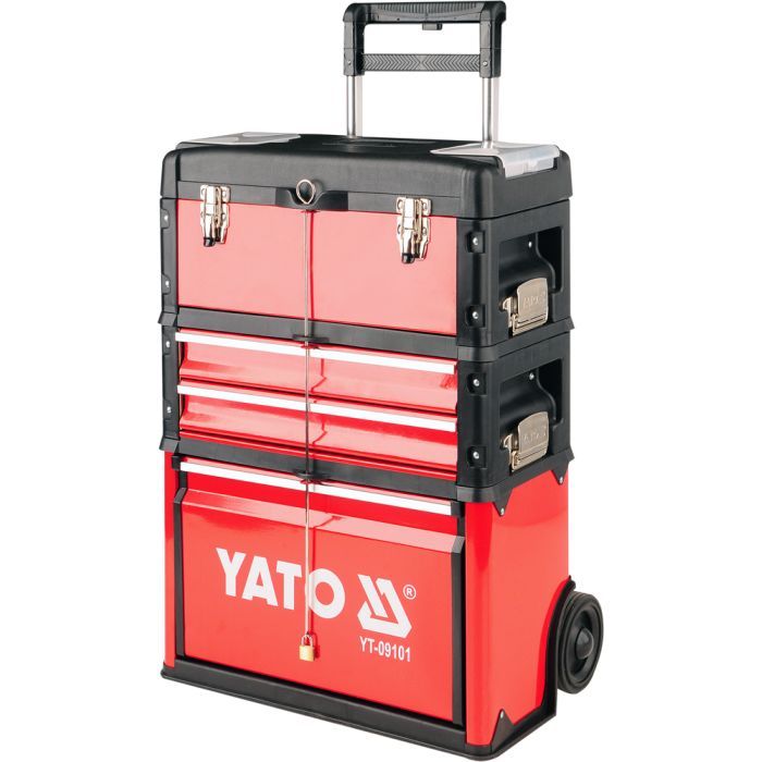 Тележка для инструмента Yato YT-09101, 520х320х720 мм, 4 ящика (YT-09101)