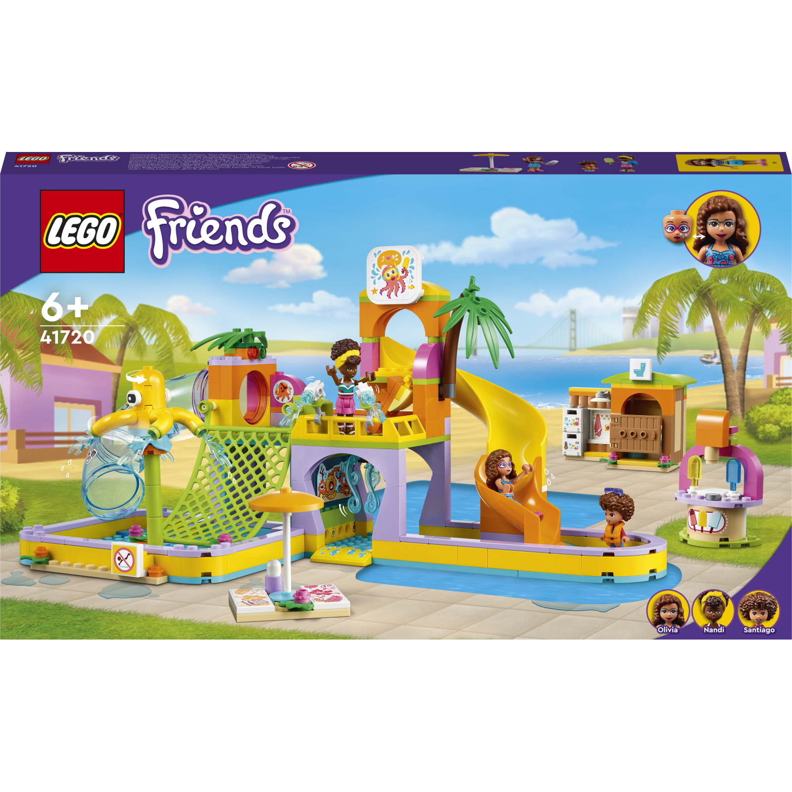 Конструктор LEGO Friends Аквапарк 373 деталей (41720)
