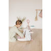 Ігровий набір Smoby Toys Baby Nurse Розкладна валіза 3 в 1 Сіро-рожевий (220374) зображення 5