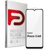 Стекло защитное Armorstandart Full Glue Xiaomi Poco C40 Black (ARM62954)
