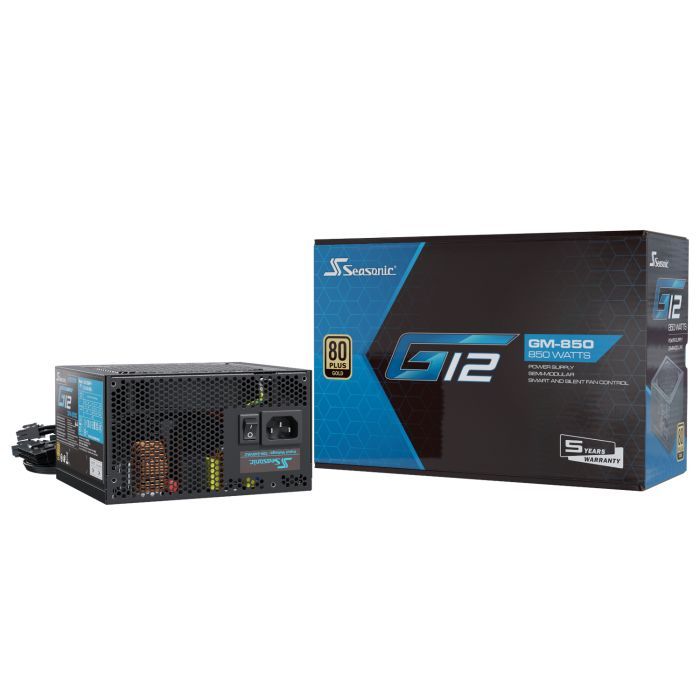 Блок питания Seasonic 850W G12 GM-850 GOLD (A851GMAFH) изображение 7