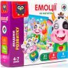Развивающая игрушка Vladi Toys Игра Эмоции магнитная (укр) (VT5422-05)